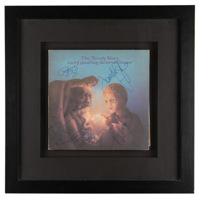 Lot #718 Moody Blues Signed Album - Every Good Boy Deserves Favour - Image 2