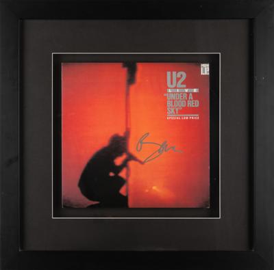Lot #733 U2: Bono Signed Album - Under a Blood Red Sky - Image 2