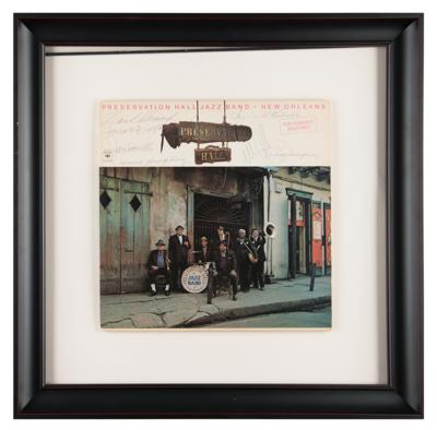 Lot #666 Preservation Hall Jazz Band Signed Album - New Orleans Volume I - Image 2
