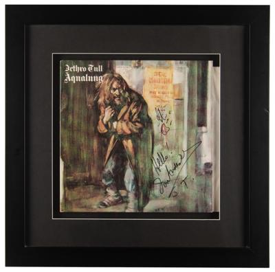 Lot #710 Jethro Tull: Ian Anderson and Martin Barre Signed Album - Aqualung - Image 2
