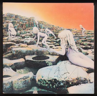 Lot #713 Led Zeppelin: Robert Plant Signed Album -