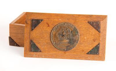 Lot #327 USS Constitution Wooden Relic Box - Image 2