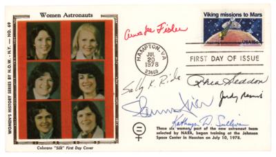 Lot #575 Women in Space Multi-Signed First Day