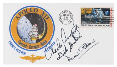 Lot #401 Apollo 12 Signed 'Type 1' Insurance Cover - Image 1