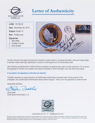 Lot #401 Apollo 12 Signed 'Type 1' Insurance Cover - Image 2