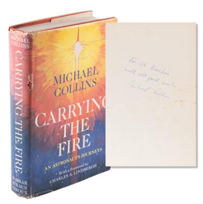 Lot #450 Michael Collins Signed Book - Image 1