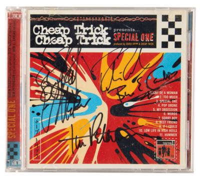 Lot #686 Cheap Trick Signed CD - Special One - Image 1