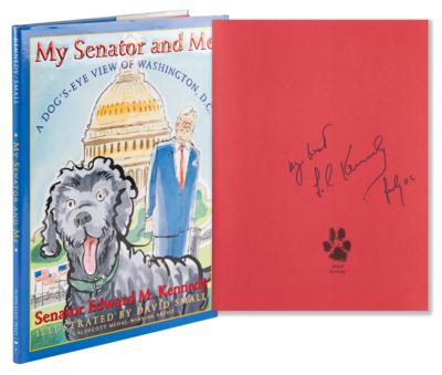 Lot #249 Ted Kennedy Signed Book - My Senator and