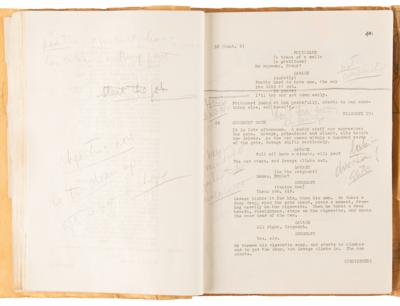 Lot #764 Gregory Peck's Hand-Annotated Script for Twelve O'Clock High - Image 9