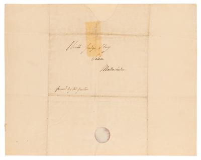 Lot #326 Marquis de Lafayette Autograph Letter Signed to Justice Story, Praising America's Social and Political Institutions - Image 3