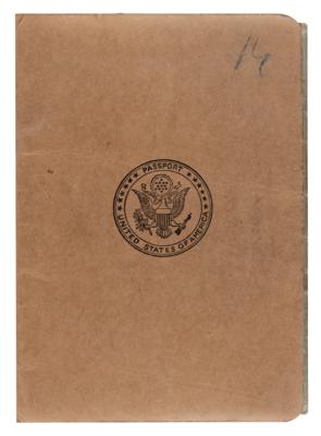 Lot #335 Eddie Rickenbacker's Signed Passport (1923) - Image 4