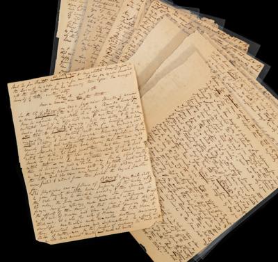 Lot #189 Richard Francis Burton Handwritten Manuscript Draft for 'Vikram and the Vampire' - Image 1