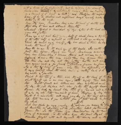 Lot #189 Richard Francis Burton Handwritten Manuscript Draft for 'Vikram and the Vampire' - Image 4