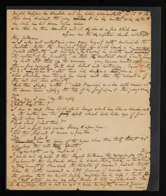 Lot #189 Richard Francis Burton Handwritten Manuscript Draft for 'Vikram and the Vampire' - Image 8
