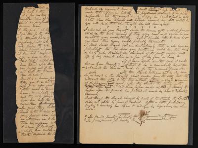 Lot #189 Richard Francis Burton Handwritten Manuscript Draft for 'Vikram and the Vampire' - Image 9