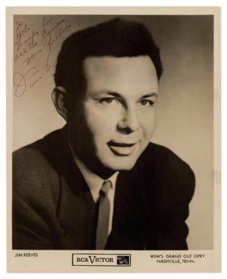 Lot #670 Jim Reeves Signed Photograph