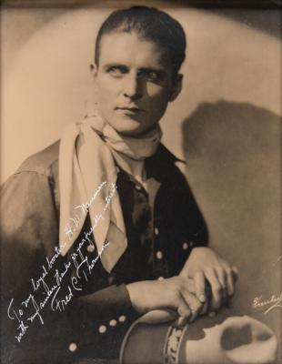 Lot #864 Fred C. Thomson Signed Photograph