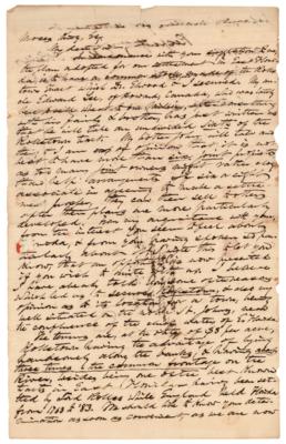 Lot #228 Florida Territory: Early Real Estate Development Letter (1836) - Image 1