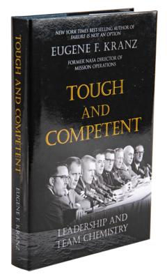 Lot #496 Gene Kranz Signed Book - Tough and Competent - Image 3