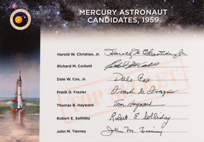 Lot #526 Mercury Astronaut Candidates Signed Book - Selecting the Mercury Seven - Image 3