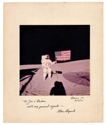 Lot #543 Alan Shepard Signed Photograph - Image 1