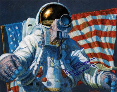 Lot #428 Alan Bean Signed Print - Image 1