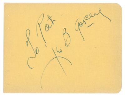 Lot #831 Chico Marx and Leo B. Gorcey Signatures - Image 2