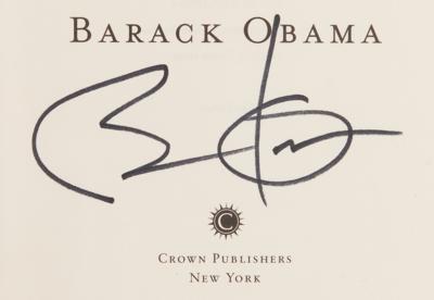 Lot #101 Barack Obama Signed Book - Image 2