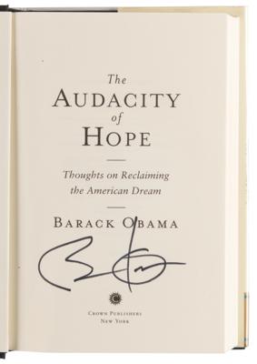 Lot #101 Barack Obama Signed Book - Image 4