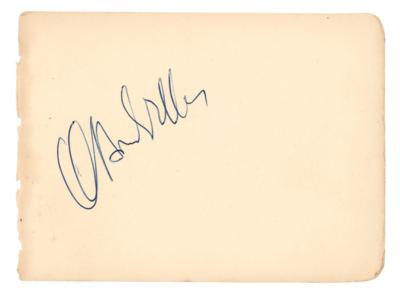 Lot #872 Orson Welles Signature