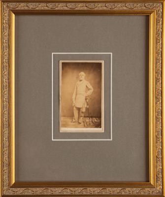 Lot #332 Robert E. Lee Signed Photograph - Rare Full-Length Pose Dated to the Civil War - Image 2