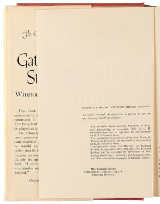 Lot #155 Winston Churchill Signed First Edition Book - The Gathering Storm - Image 6