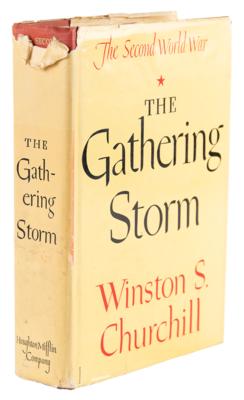 Lot #155 Winston Churchill Signed First Edition Book - The Gathering Storm - Image 7