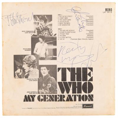 Lot #649 The Who Signed Album - My Generation