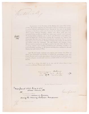 Lot #294 Queen Victoria Document Signed - Image 2