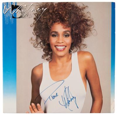 Lot #746 Whitney Houston Signed Album - Whitney - Image 1