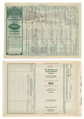 Lot #221 Henry A. DuPont Document Signed - Image 2