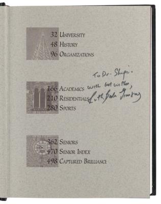 Lot #234 Ruth Bader Ginsburg Signed Book - Cornell University 1998 Yearbook - Image 4
