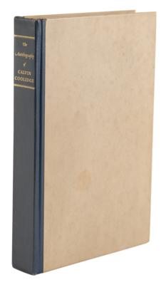 Lot #60 Calvin Coolidge Signed Book - Autobiography - Image 3