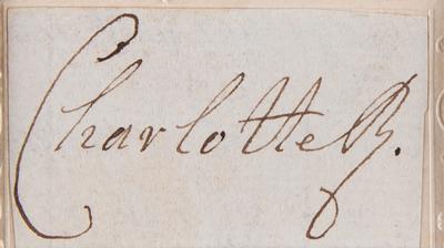 Lot #259 King George III and Charlotte of Mecklenburg-Strelitz Signatures - Image 3