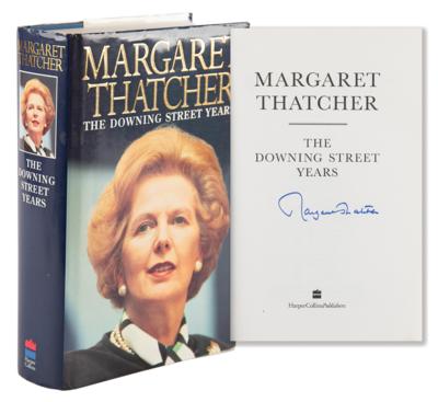Lot #305 Margaret Thatcher Signed Book - The Downing Street Years - Image 1