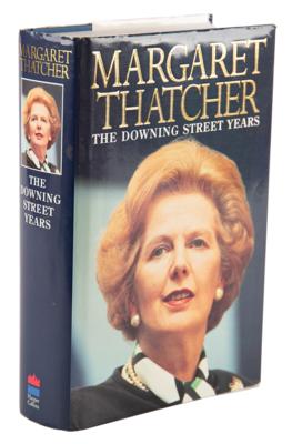 Lot #305 Margaret Thatcher Signed Book - The Downing Street Years - Image 3