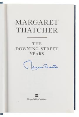 Lot #305 Margaret Thatcher Signed Book - The Downing Street Years - Image 4