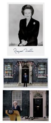 Lot #204 British Prime Ministers (3) Signed