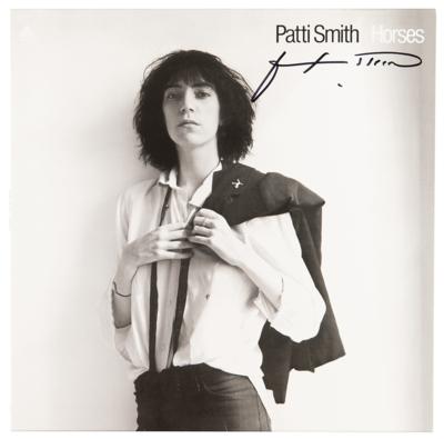Lot #729 Patti Smith Signed Album