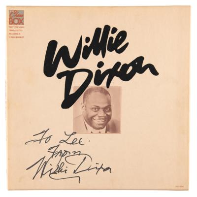 Lot #660 Willie Dixon Signed Cassette Box Set