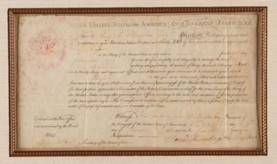 Lot #247 Samuel Huntington Revolutionary War-Dated Document Signed - Image 2