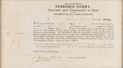 Lot #233 Elbridge Gerry Document Signed - Image 2