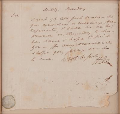 Lot #359 Henry Lee Autograph Letter Signed - Image 2
