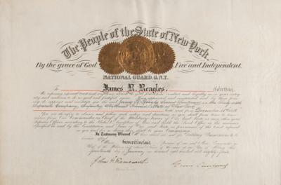 Lot #54 Grover Cleveland Document Signed - Image 2